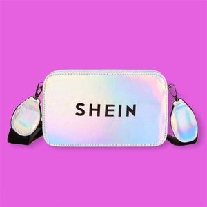 Shein Hologram Logo Laser Crossbody Bag